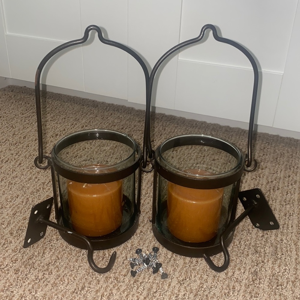 Candle Lanterns (x2)